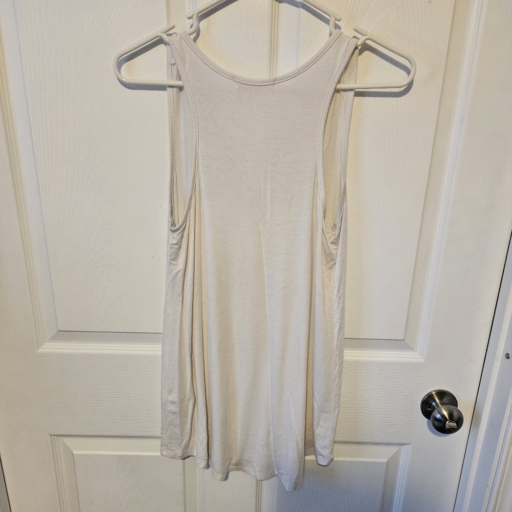 Chris & Carol Flowy Racerback Tunic Tank - Picture 2 of 4
